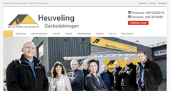 Desktop Screenshot of heuveling-dakdekkers.nl