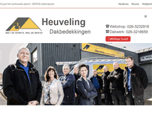 Tablet Screenshot of heuveling-dakdekkers.nl